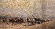 Nicolae Grigorescu The Return from the Fair Spain oil painting reproduction